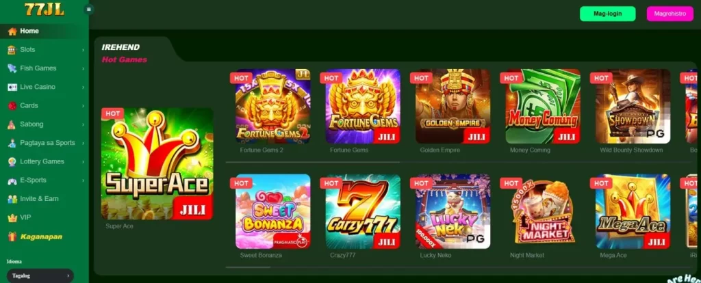 Attractive forms of betting at 77JL Casino