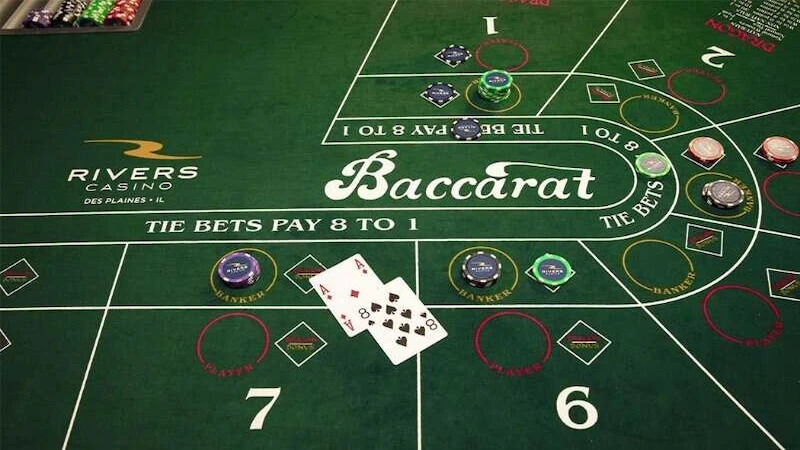 Types of bets in Baccarat