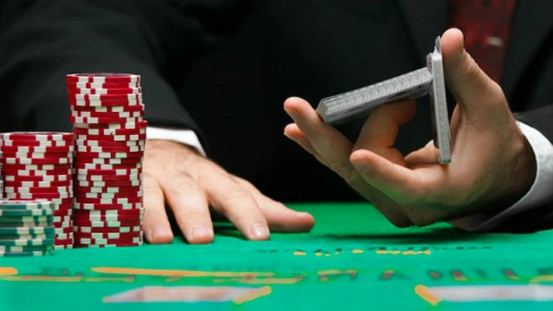 How to play Blackjack First-person perspective