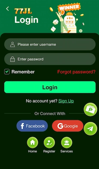 Step 2: Members need to provide information about Username and Password in the login form.