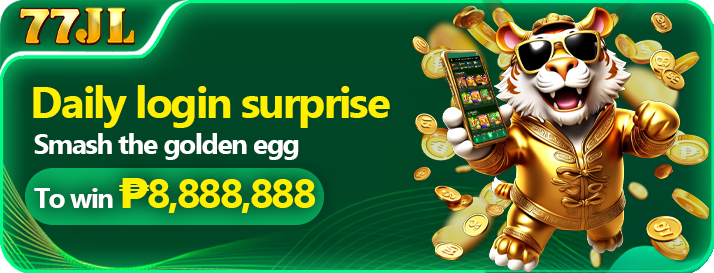 Daily login surprise Smash the golden egg To win ₱8,888,888